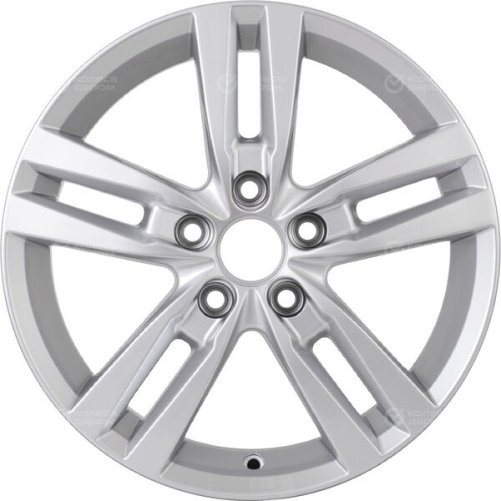 Колесный диск КиК Rassvet 6.5xR16 5x105 ET38 DIA56.6 насыщенный темно-серебристый цвет