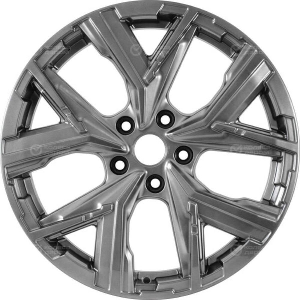 Колесный диск КиК Айона 6.5xR18 5x114.3 ET50 DIA66.1 темно-серебристый