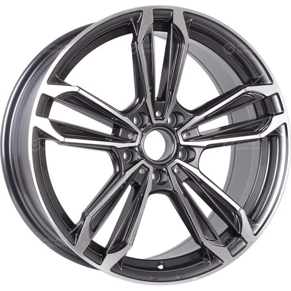 Колесный диск Replay LX174 8xR18 5x114.3 ET30 DIA60.1 насыщенный темно-серый полностью полированный