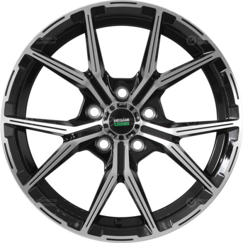 Колесный диск Megami MGM-22 6.5xR15 5x100 ET38 DIA57.1 черный полностью полированный