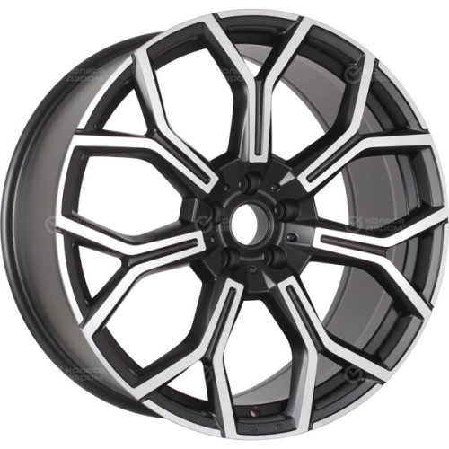 Колесный диск Replay B238 9.5xR21 5x112 ET37 DIA66.6 черный матовый полностью полированный