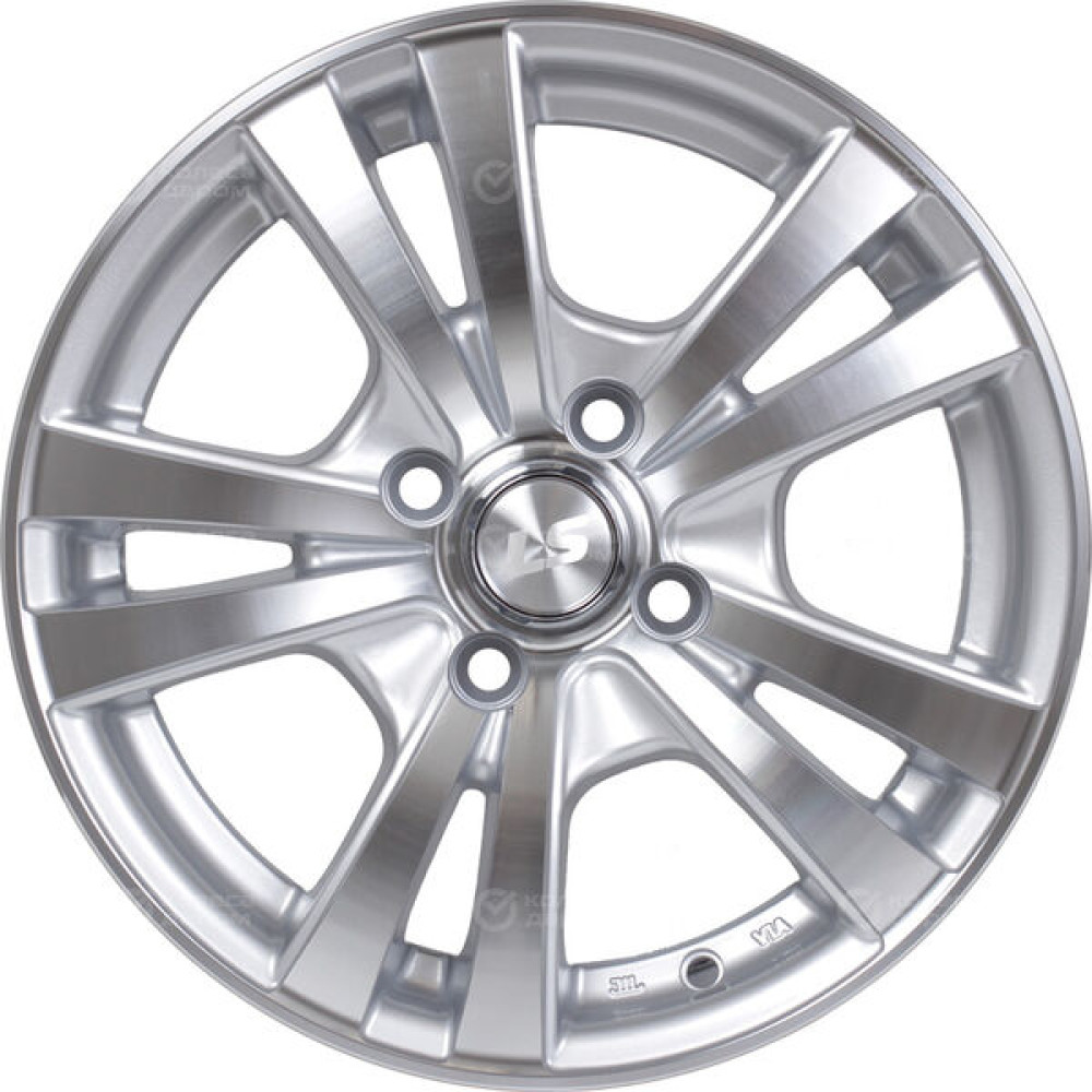 Колесный диск LS LS 141 7xR16 5x114.3 ET45 DIA73.1 серебристый полированный