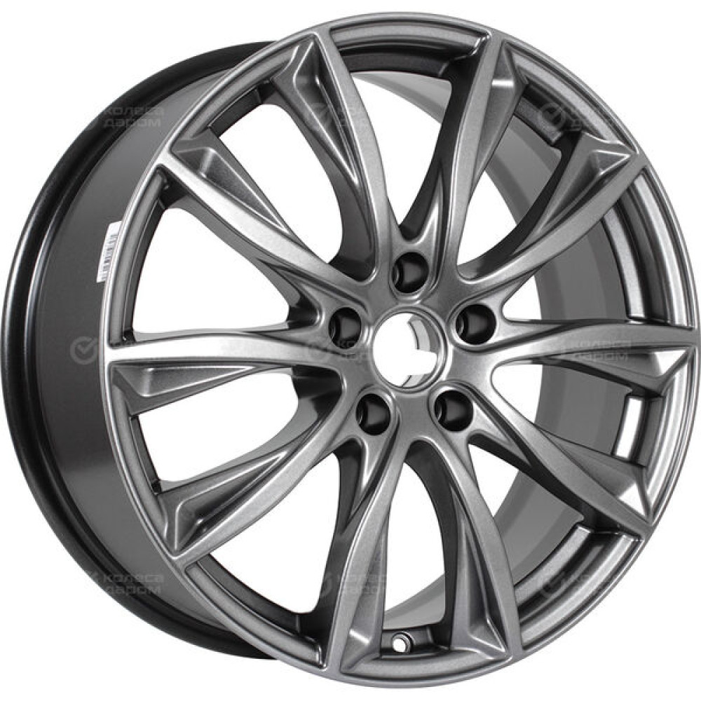 Колесный диск iFree Каzантип 7.5xR18 5x114.3 ET40 DIA66.1 насыщенный тёмно-серебристый