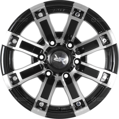 Колесный диск Race Ready CSS2516 7.5xR16 5x139.7 ET-10 DIA110.5 чёрный глянцевый с проточкой