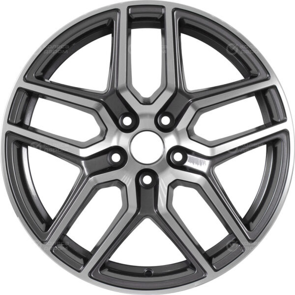 Колесный диск Replay LX134 8xR18 5x114.3 ET30 DIA60.1 насыщенный темно-серый полностью полированный