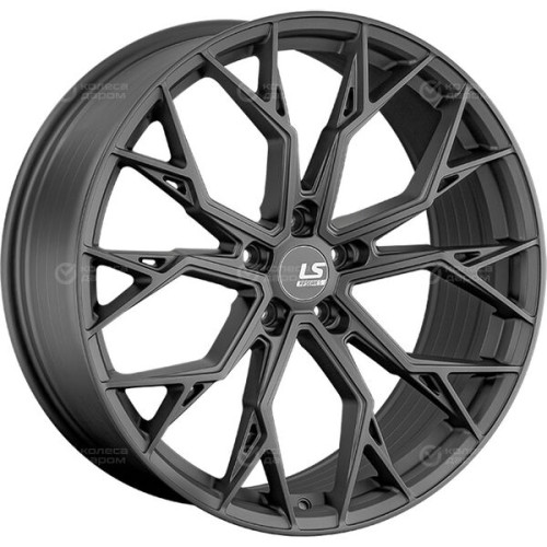 Колесный диск LS FlowForming LS RC61 9xR21 5x114.3 ET43 DIA67.1 серый матовый