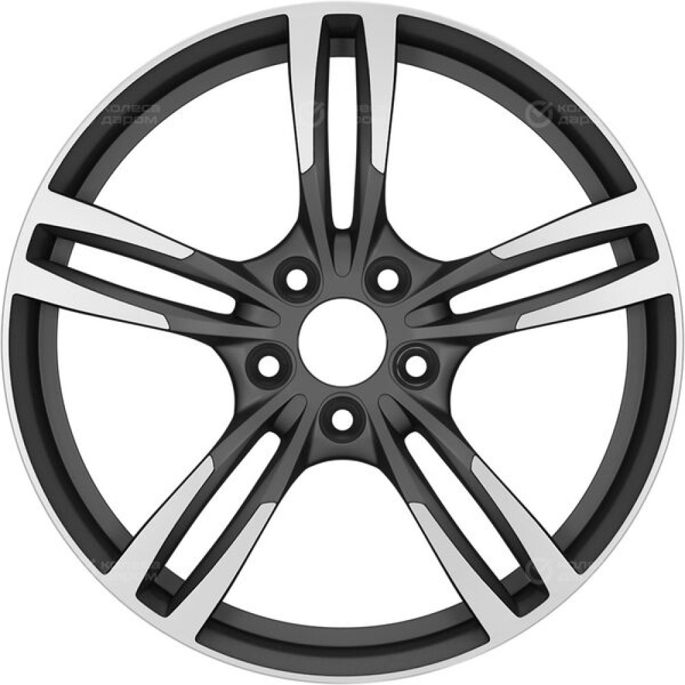 Колесный диск Replay VV284 9xR20 5x112 ET33 DIA66.6 черный матовый полностью полированный