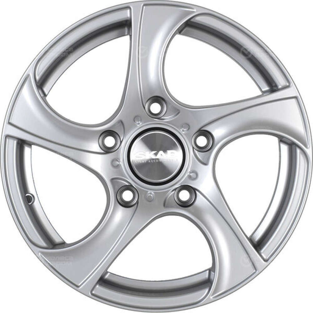 Колесный диск СКАД Вихрь 7xR16 5x139.7 ET40 DIA98.5 серебристый