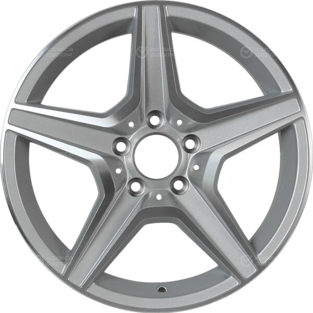 Колесный диск Replay MR75 8xR18 5x112 ET43 DIA66.6 серебристый полированный