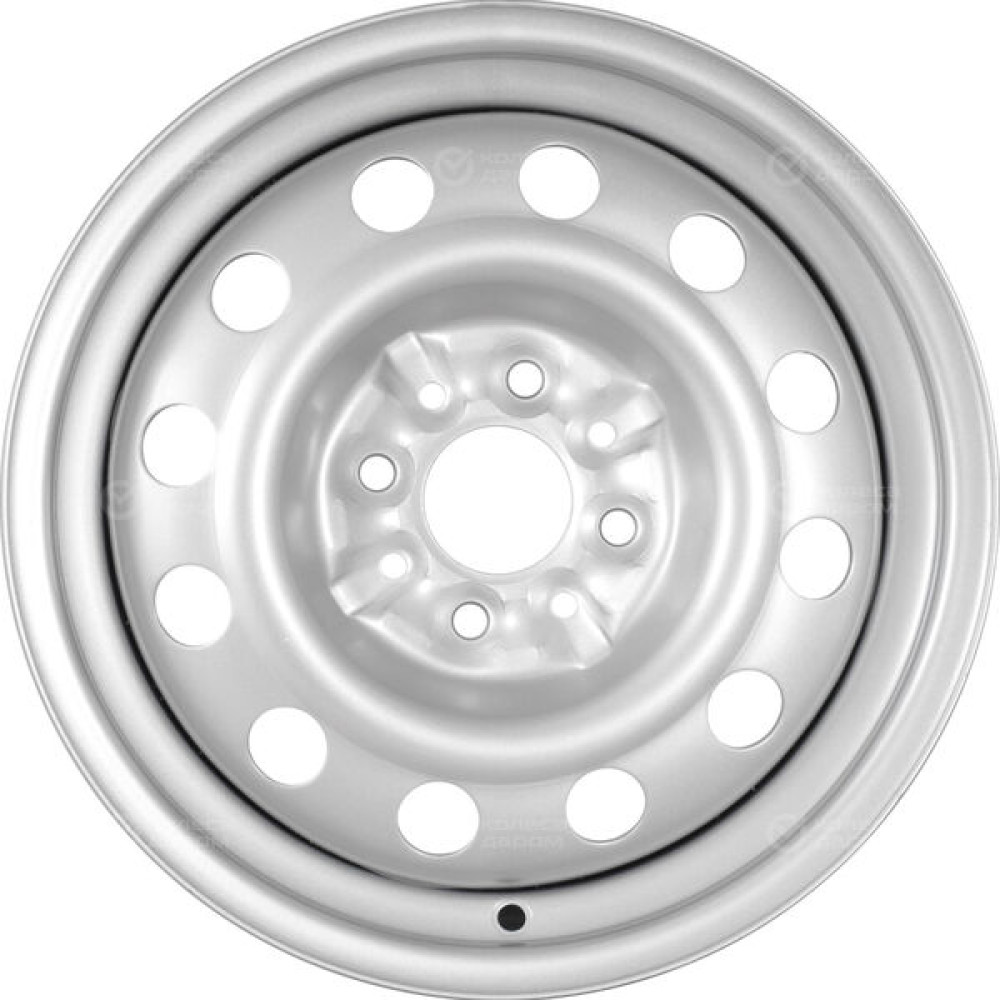 Колесный диск ТЗСК Тольятти ВАЗ 2112 5.5xR14 4x98 ET35 DIA58.6 серебристый