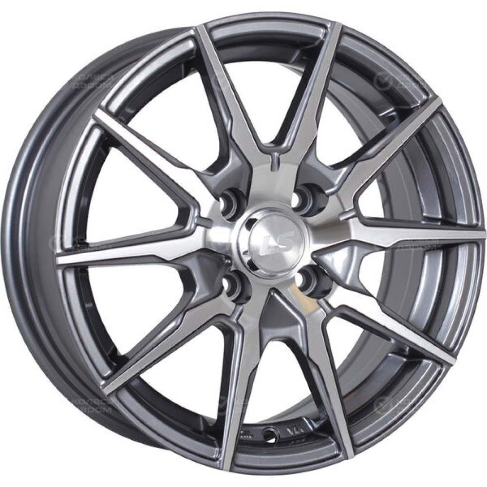 Колесный диск LS LS 769 7xR16 4x100 ET40 DIA60.1 насыщенный темно-серый полностью полированный