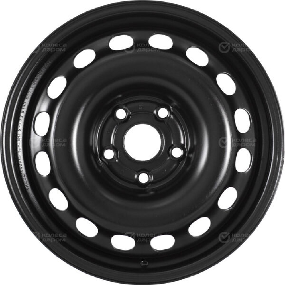 Колесный диск Trebl X40935 TREBL 6xR16 5x112 ET43 DIA57.1 черный