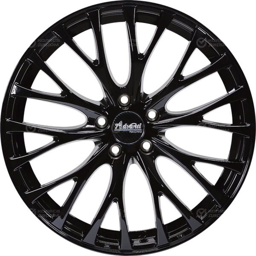 Колесный диск Advanti FASTOSO ML537 8xR18 5x114.3 ET35 DIA67.1 черный глянцевый