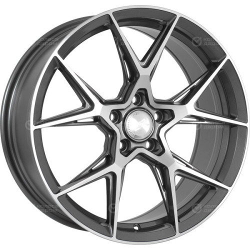 Колесный диск Race Ready CSSYA5636 8xR18 5x108 ET45 DIA60.1 темный графит глянцевый с полировкой