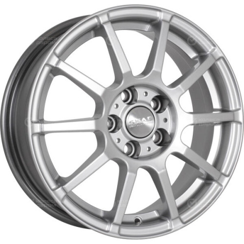 Колесный диск СКАД Акита 6xR15 4x100 ET45 DIA67.1 серебристый