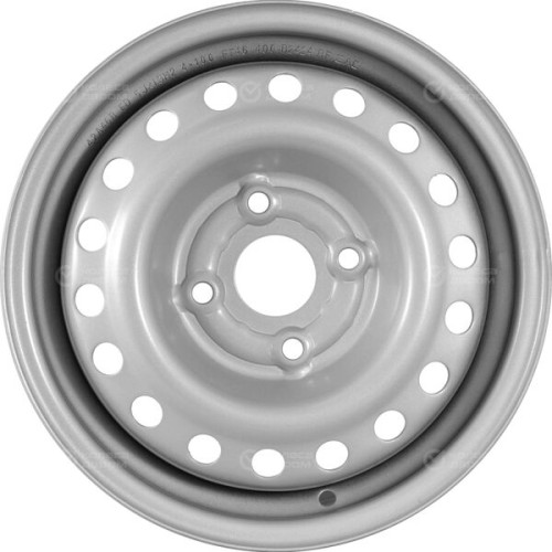 Колесный диск Евродиск 42A46R 5xR13 4x100 ET46 DIA54.1 серебристый