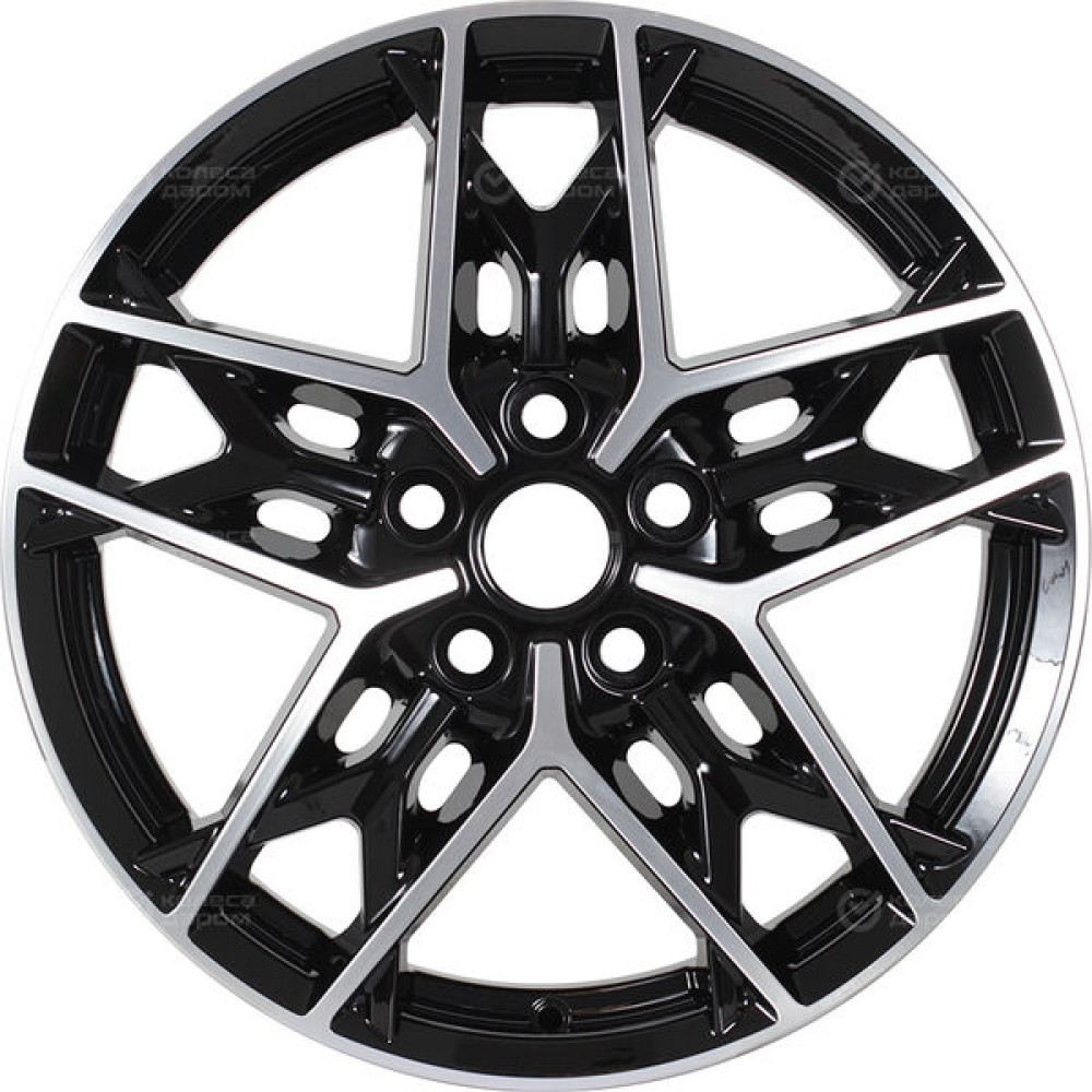 Колесный диск iFree Original КС894 (ZV17_Mazda 6) 7.5xR17 5x114.3 ET50 DIA67.1 черный глянцевый с полированными элементами лицевой поверхности
