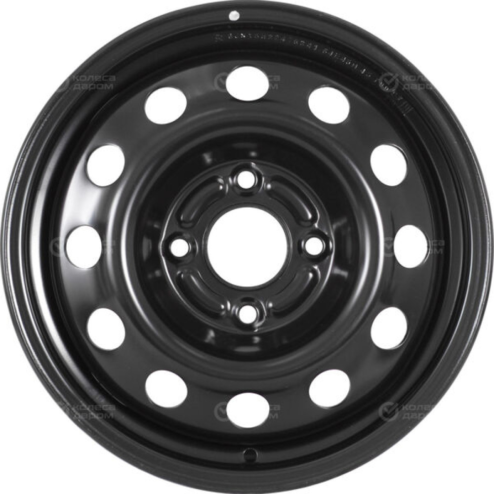 Колесный диск Евразиа ТАПО 64E45M Евразиа ТАПО 6xR15 4x114.3 ET45 DIA66.5 черный