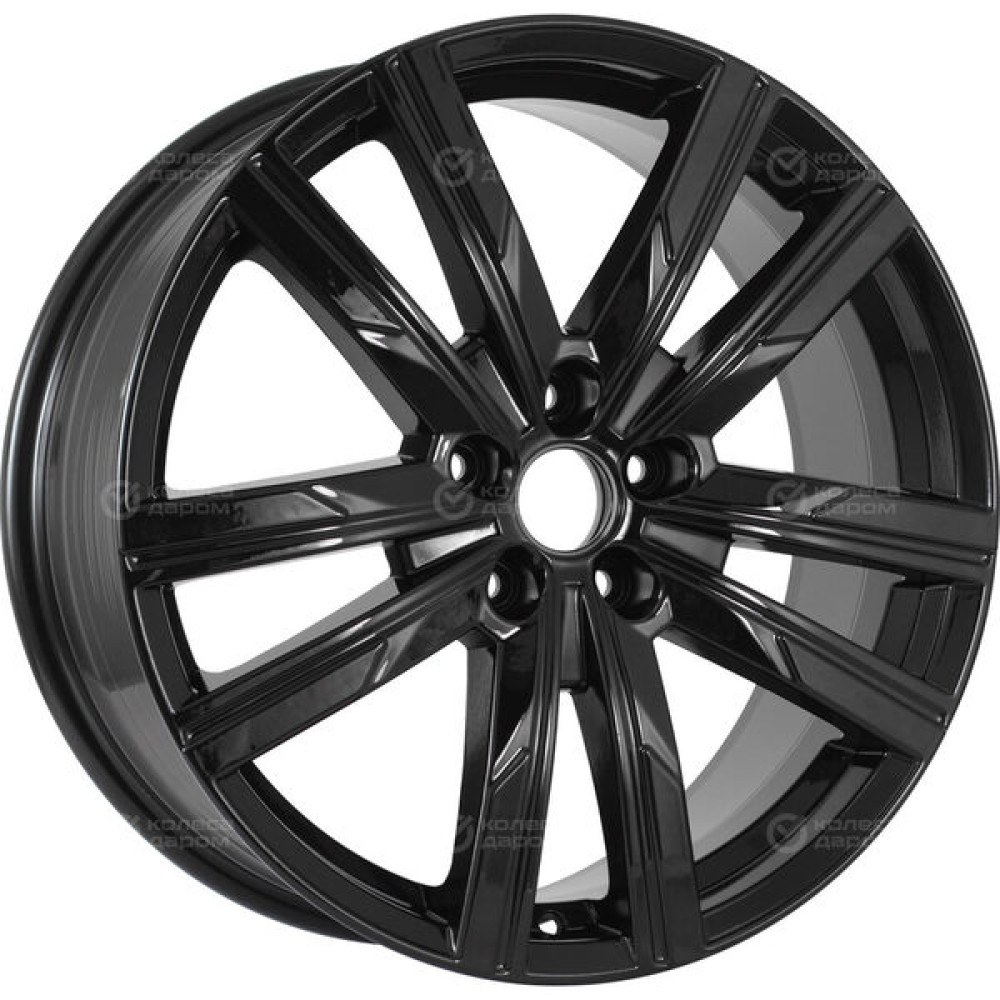 Колесный диск KHOMEN KHW1905 7.5xR19 5x108 ET36 DIA65.1 чёрный