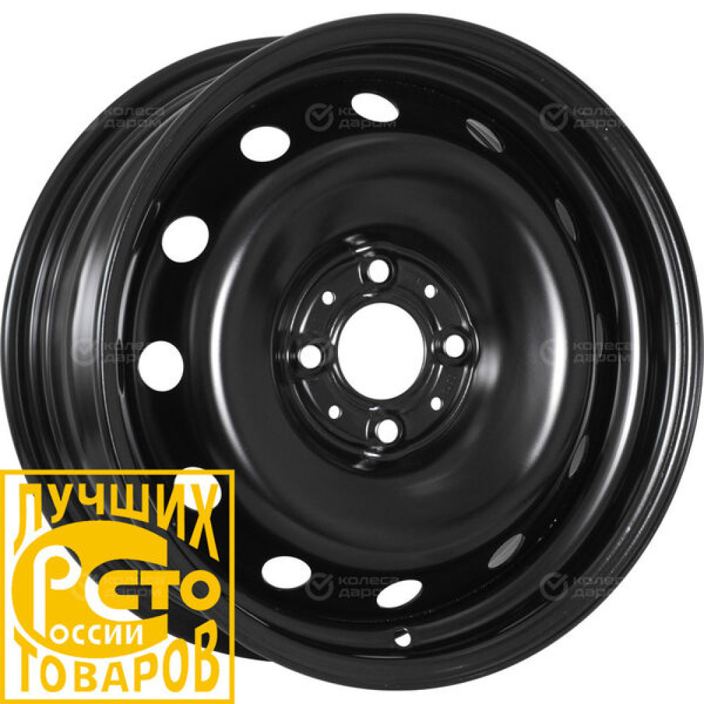 Колесный диск Magnetto 15010 6xR15 4x100 ET37 DIA60.1 черный