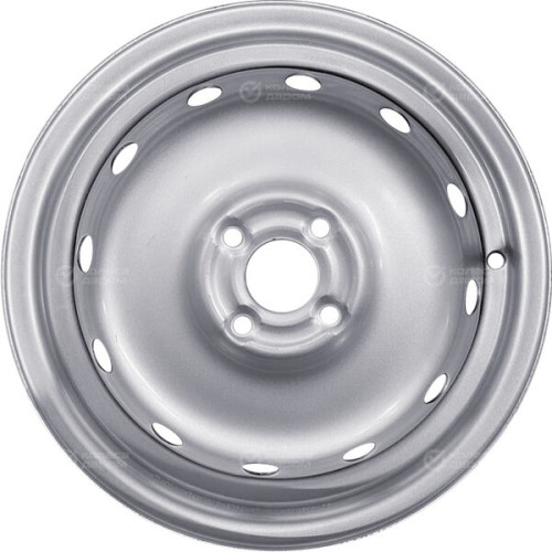 Колесный диск ТЗСК Тольятти Largus Logan 5.5xR14 4x100 ET43 DIA60.1 серебристый