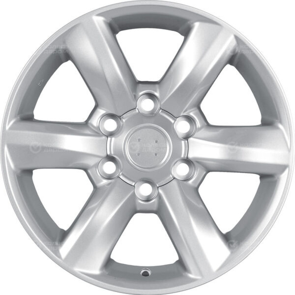 Колесный диск Replay TY64 7.5xR18 6x139.7 ET25 DIA106.1 серебристый