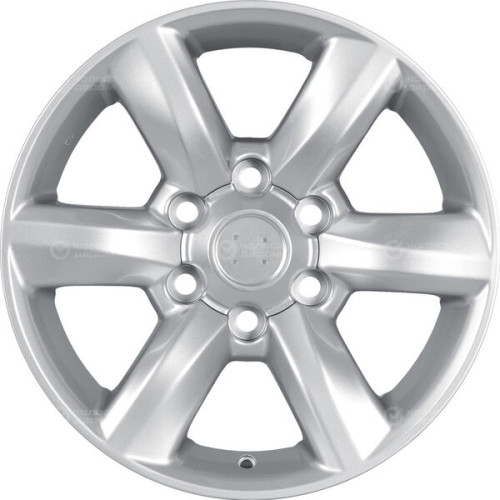 Колесный диск Replay TY64 7.5xR18 6x139.7 ET25 DIA106.1 серебристый