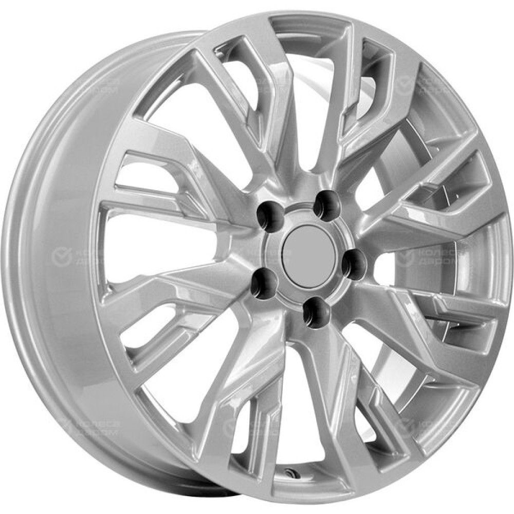 Колесный диск Carwel Рамза 207 7xR18 5x114.3 ET45 DIA67.1 серебристый металлик