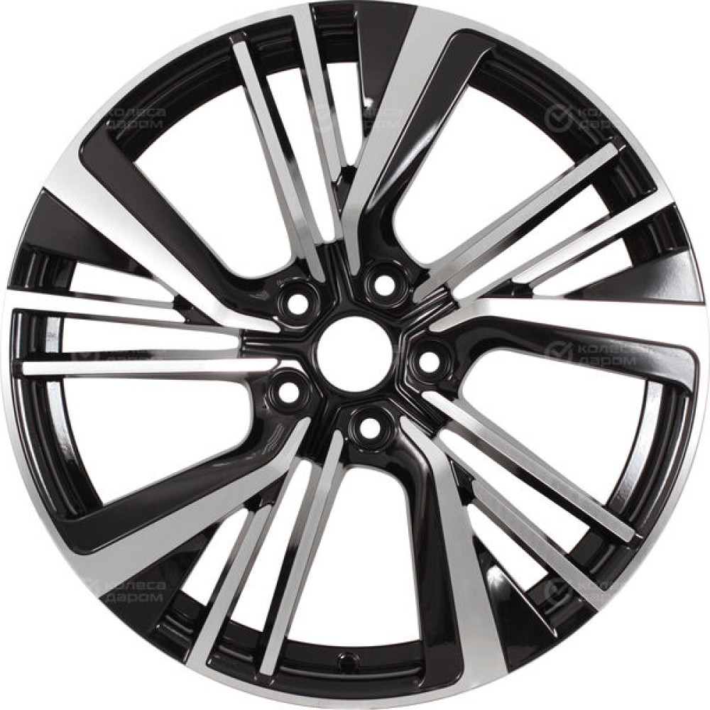 Колесный диск Replay VV361 7xR19 5x112 ET43 DIA57.1 черный полностью полированный