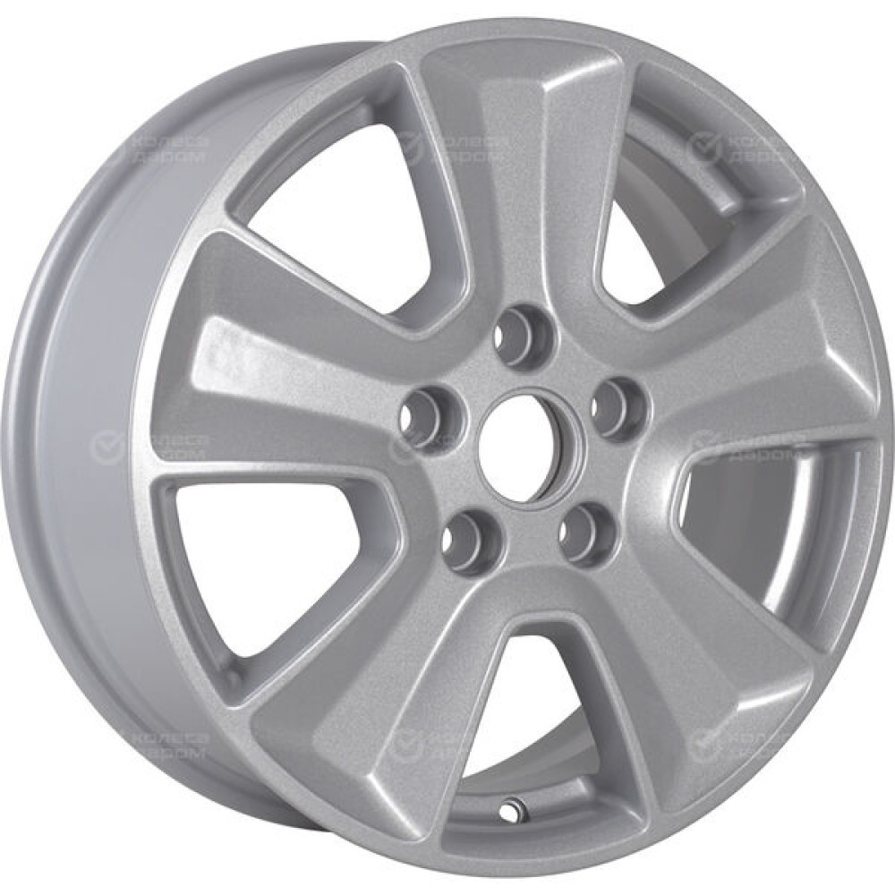 Колесный диск KHOMEN KHW1601 (ZV16_Ceed) 6.5xR16 5x114.3 ET50 DIA67.1 серебристый