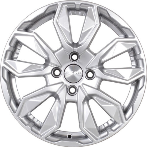 Колесный диск СКАД Сочи 6xR16 5x114.3 ET45 DIA67.1 серебристый
