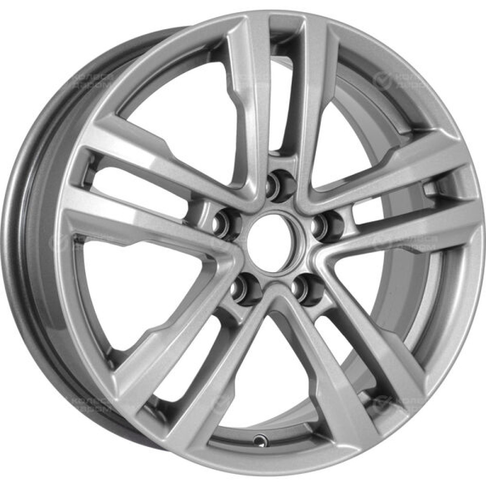 Колесный диск Carwel Аллаки 197 6.5xR16 5x114.3 ET45 DIA66.1 серебристый металлик