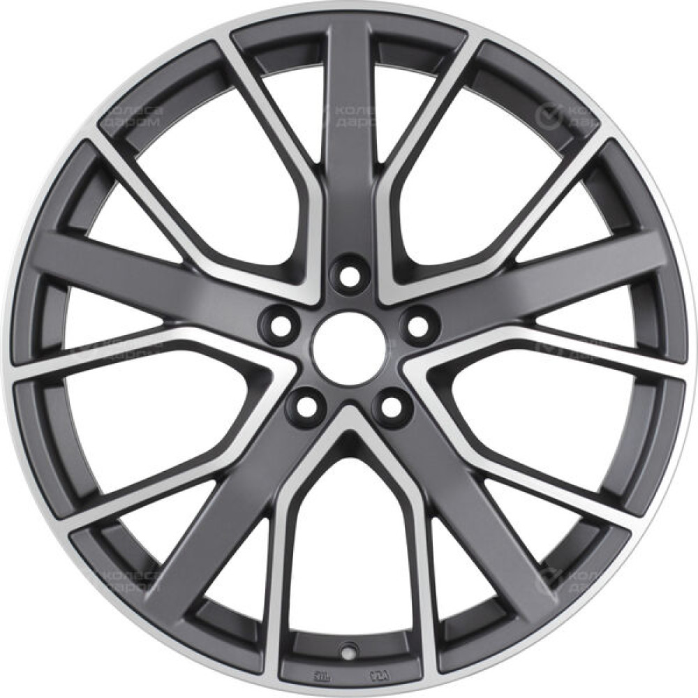 Колесный диск Replay A156 8.5xR19 5x112 ET40 DIA66.6 темно-серый матовый