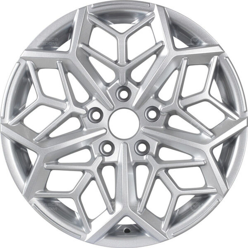 Колесный диск KDW KD1710 7xR17 5x108 ET50 DIA63.4 серебристый