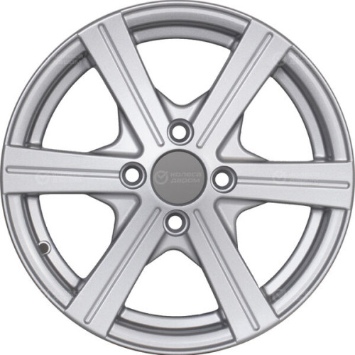 Колесный диск Tech Line 544 6xR15 4x100 ET45 DIA60.1 серебристый