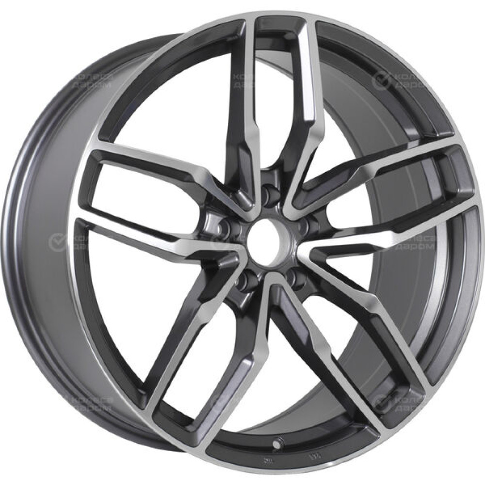 Колесный диск Replay A121 8.5xR19 5x112 ET28 DIA66.6 насыщенный темно-серый полностью полированный