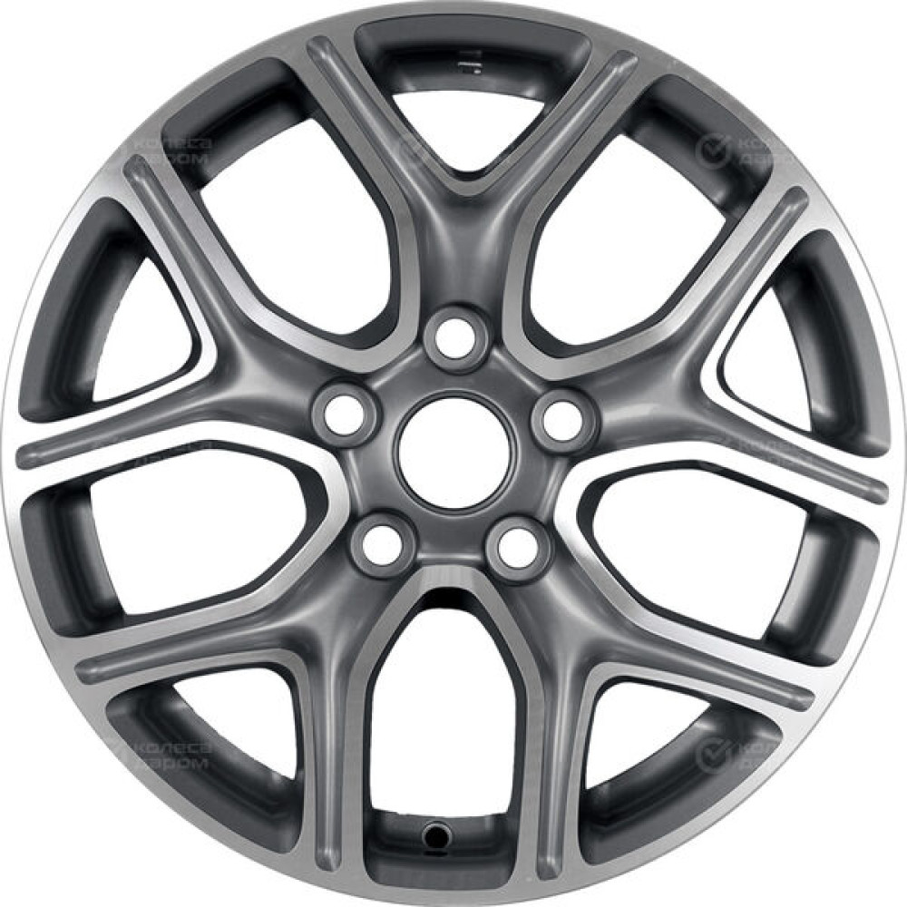 Колесный диск Replay NS288 7xR18 5x114.3 ET40 DIA66.1 насыщенный темно-серый полностью полированный