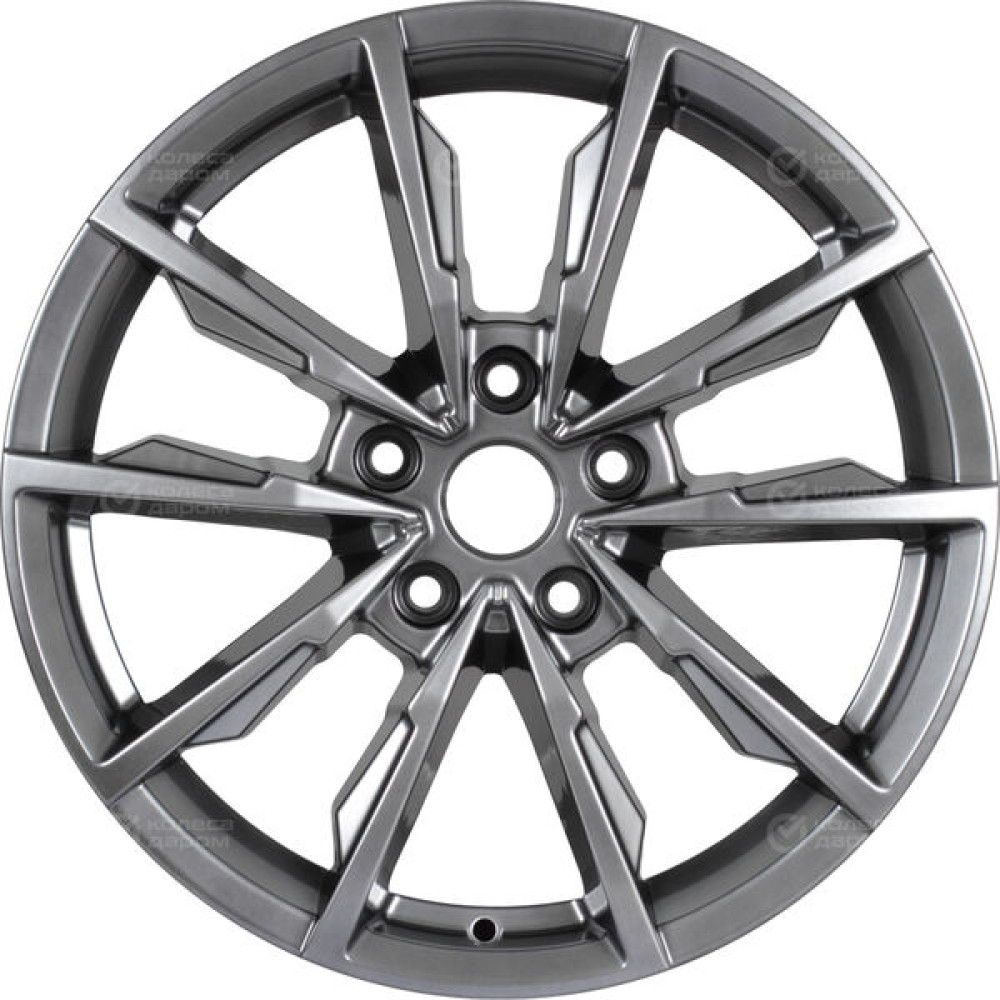 Колесный диск КиК Меренге 7.5xR17 5x112 ET45 DIA66.6 темно-серебристый