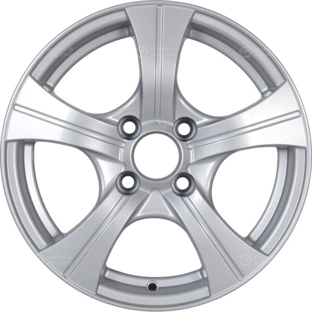 Колесный диск Tech Line 410 5.5xR14 4x98 ET32 DIA58.6 серебристый