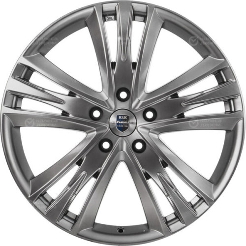 Колесный диск КиК Атлас 8.5xR20 5x120 ET45 DIA64.1 темно-серебристый