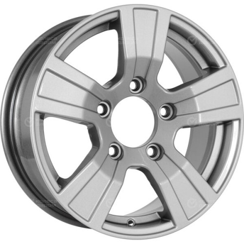 Колесный диск Carwel Дельта 116 6.5xR16 5x139.7 ET40 DIA98.1 серебристый металлик