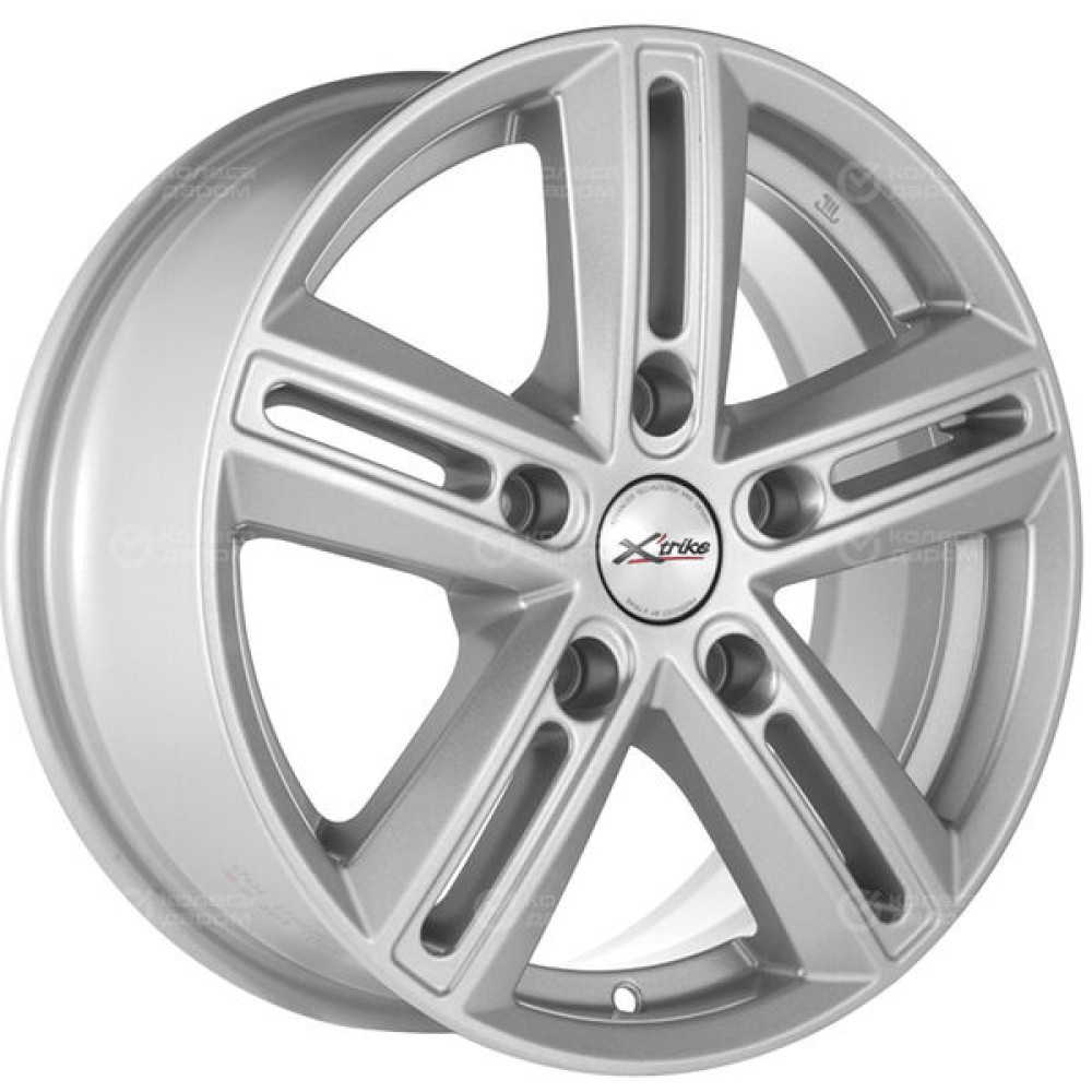 Колесный диск X-trike X123 6.5xR16 5x139.7 ET40 DIA98.5 серебристый насыщенный