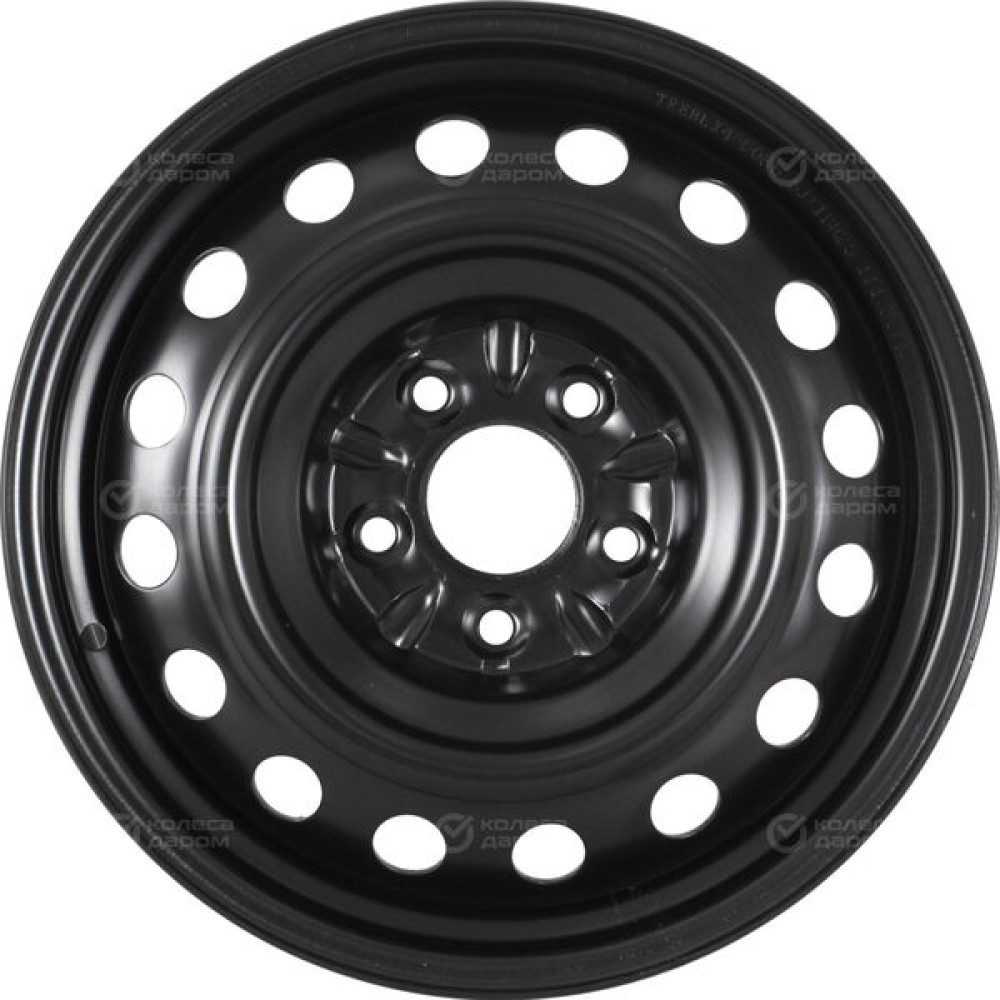 Колесный диск Trebl X40008 (коробка) TREBL 6.5xR16 5x114.3 ET45 DIA66.1 черный