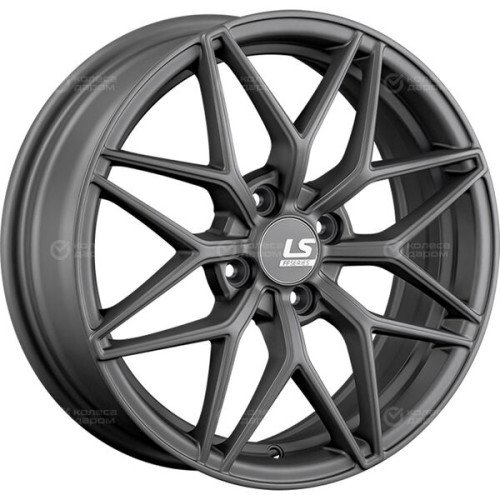 Колесный диск LS FlowForming LS RC85 6xR16 4x100 ET40 DIA60.1 серый матовый