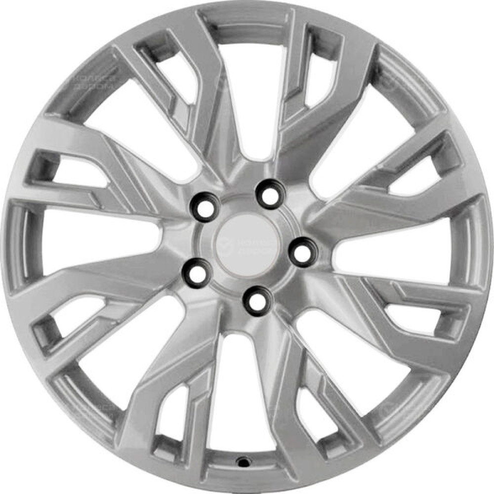 Колесный диск Carwel Рамза 207 7xR18 5x114.3 ET40 DIA66.1 серебристый металлик