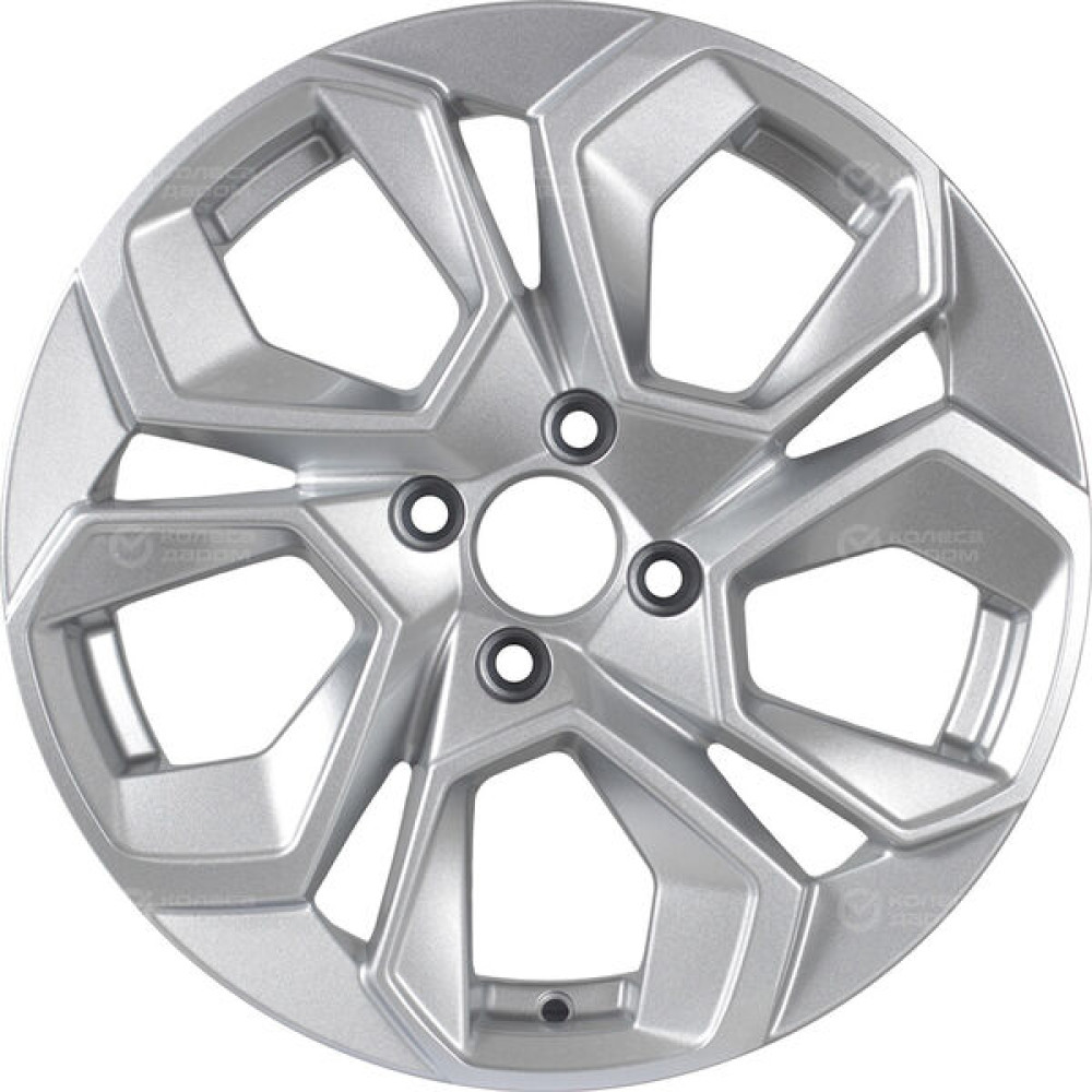 Колесный диск KDW KD1620 6.5xR16 4x100 ET45 DIA60.1 серебристый