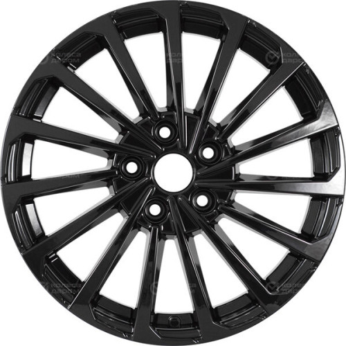 Колесный диск Carwel Кагра 1721 6.5xR17 5x112 ET38 DIA57.1 чёрный