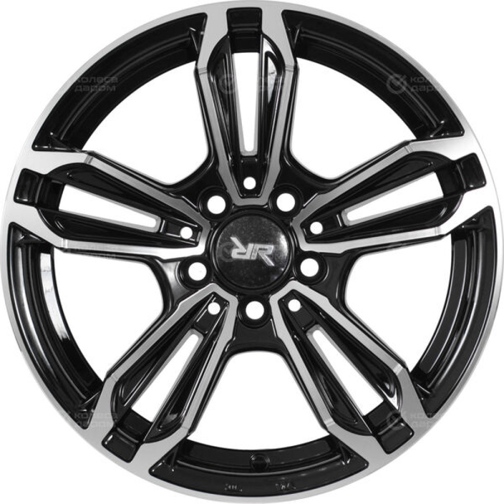 Колесный диск Race Ready CSS3356 7xR16 5x114.3 ET40 DIA67.1 черный глянцевый с проточкой