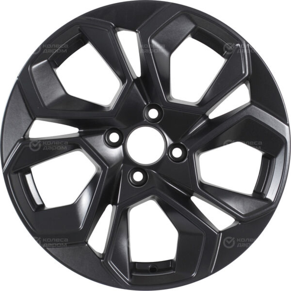 Колесный диск KDW KD1620 6.5xR16 5x112 ET45 DIA57.1 черный матовый