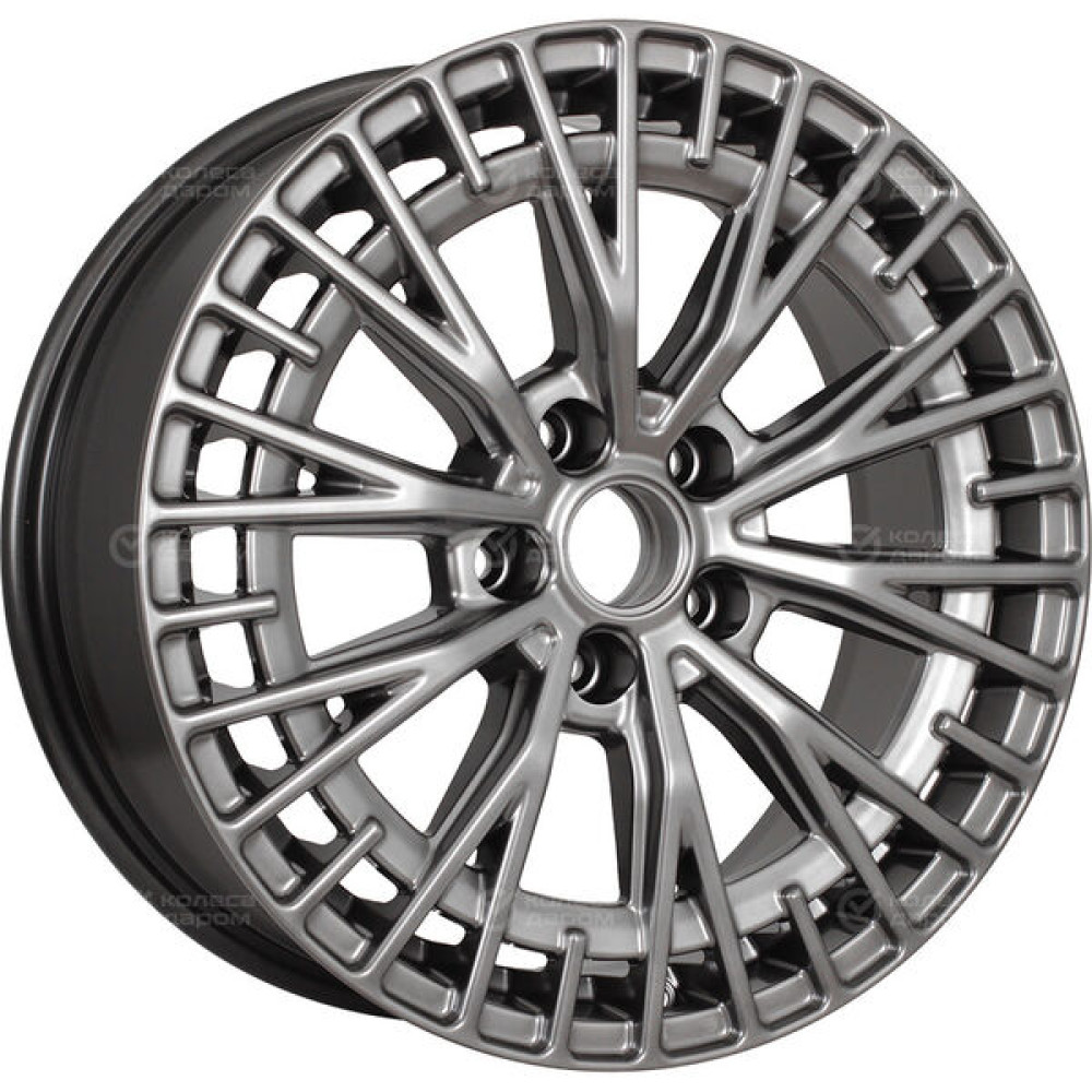Колесный диск KDW KD1730 7xR17 5x108 ET40 DIA54.1 (уценка) темно-серый